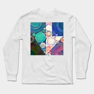 Abstract Expressionism Long Sleeve T-Shirt